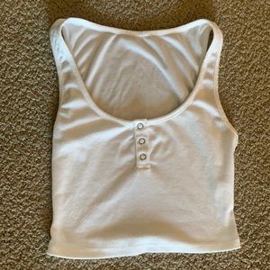 Woman’s button tank top